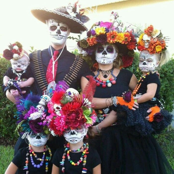 Day of dead diy costume