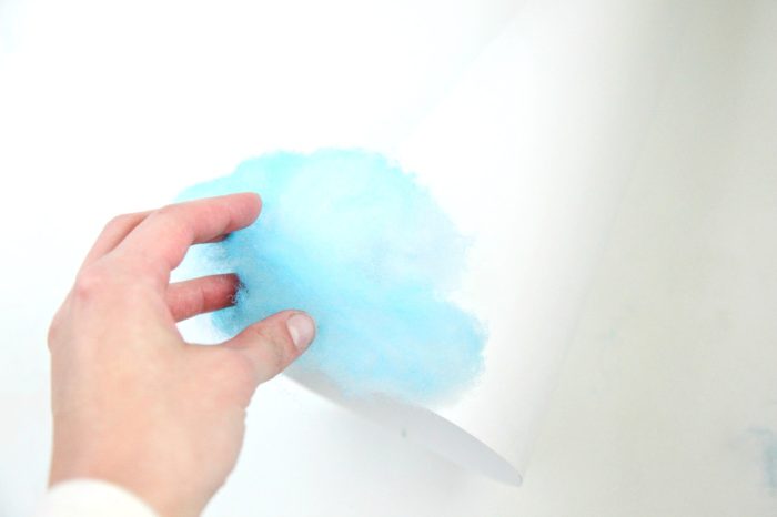 Cotton candy halloween costume diy