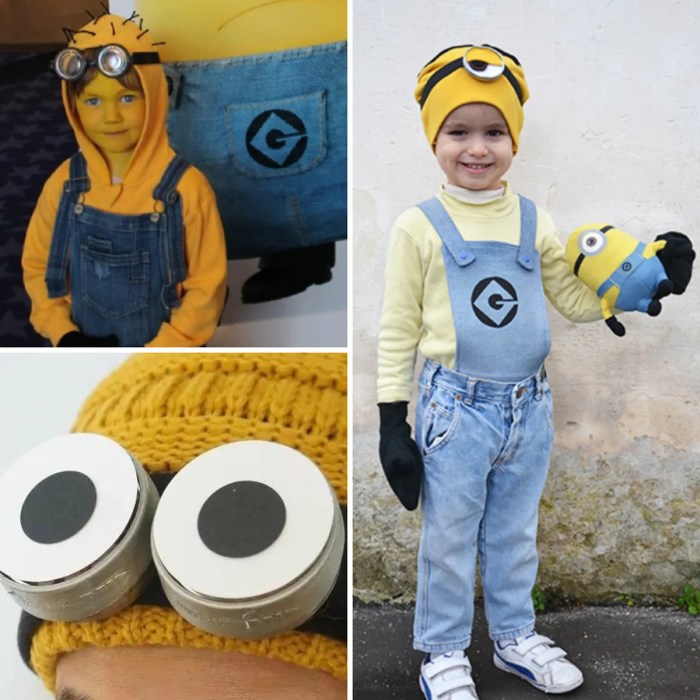 Purple minion diy costume