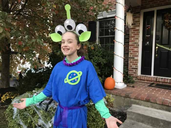 Diy alien costume from toy story