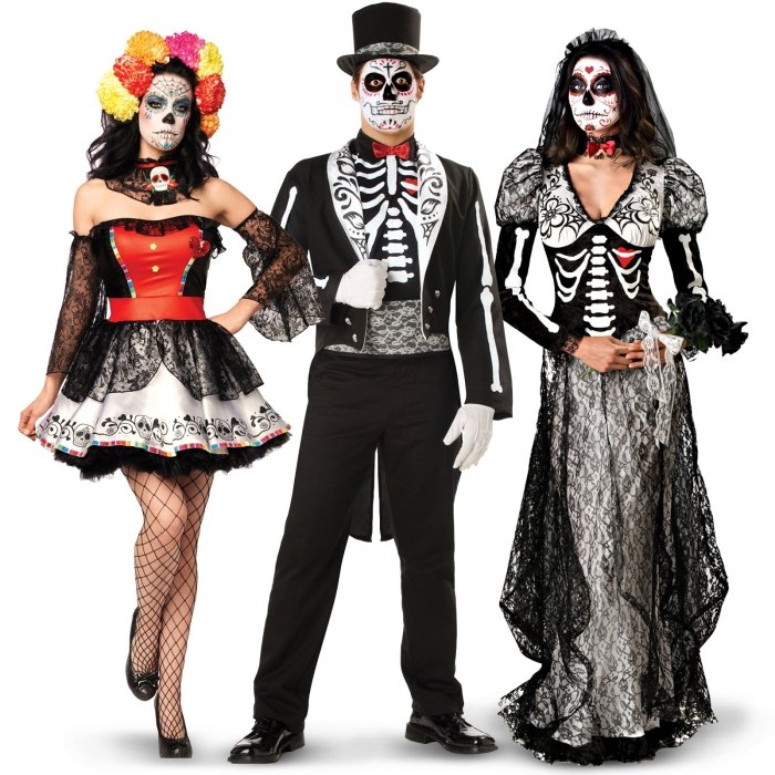 Day of dead diy costume