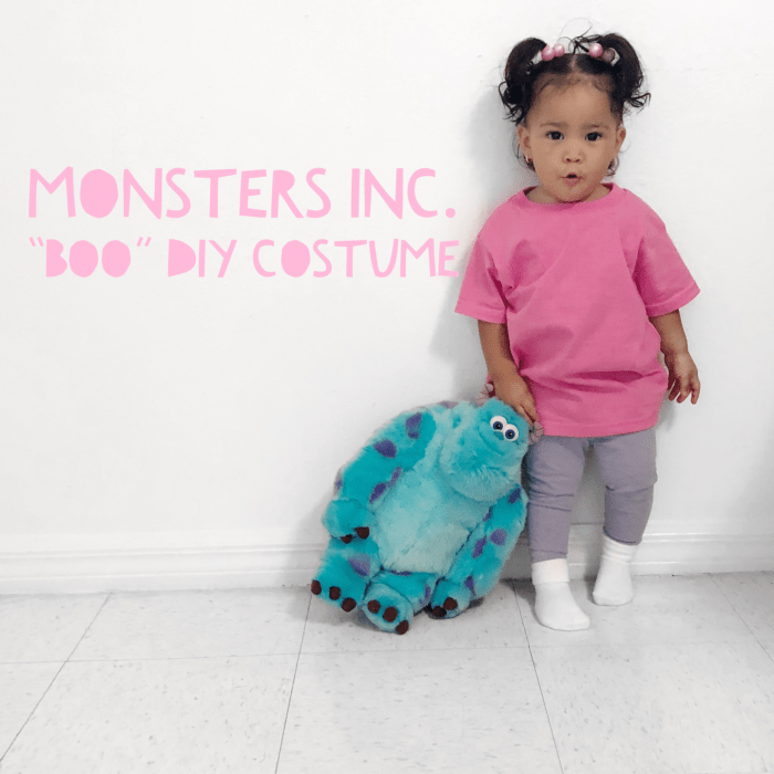 Boo monsters inc costume diy